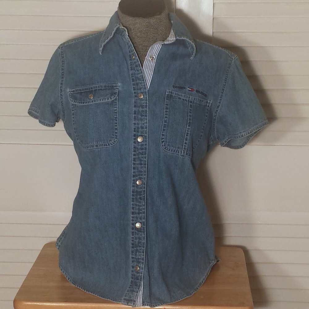 Tommy Hilfiger Jeans  Shortsleeve Denim Top